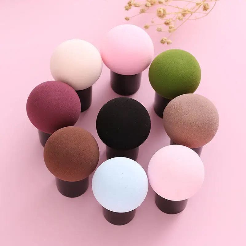 Mushroom Shape Makeup Blender, Cosmetic Foundation Puff, Makeup Powder Puff, Multifunction Dry & Wet Beauty Makeup Tool, Cosmetic Puff for Liquids Foundation, Facial Foundation Makeup Sponge Mushroom Shape Makeup Blender, Cosmetic Foundation Puff, Makeup Powder Puff, Multifunction Dry & Wet Beauty Makeup Tool, Cosmetic Puff for Liquids Foundation, Facial Foundation Makeup Sponge